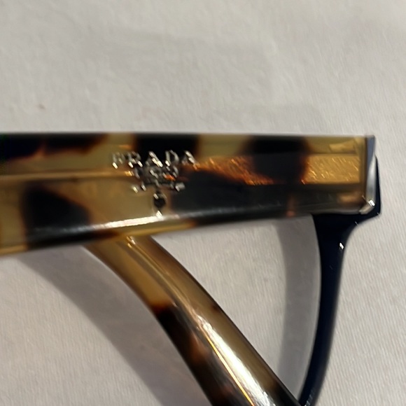 Prada Eyeglasses Navy Blue/Tortoise VPR 18T 53/16. VIB 101 140 - Picture 6 of 11
